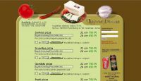 Lacca Pizza honlapja